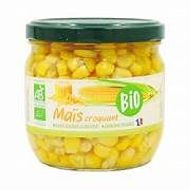 Maïs doux en grain bio