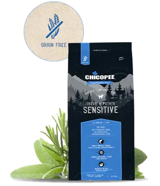 CHICOPEE Holistic Nature Line Sensitive Trout & potato