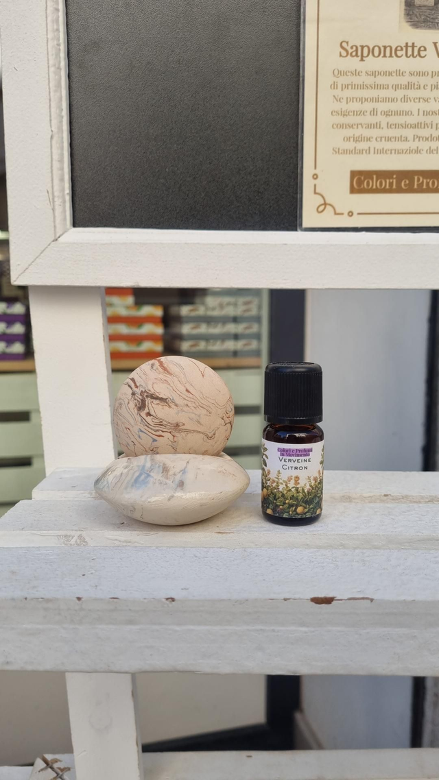 Kit Profumatore Galletta+Base+Ricarica -Verveine/Citron