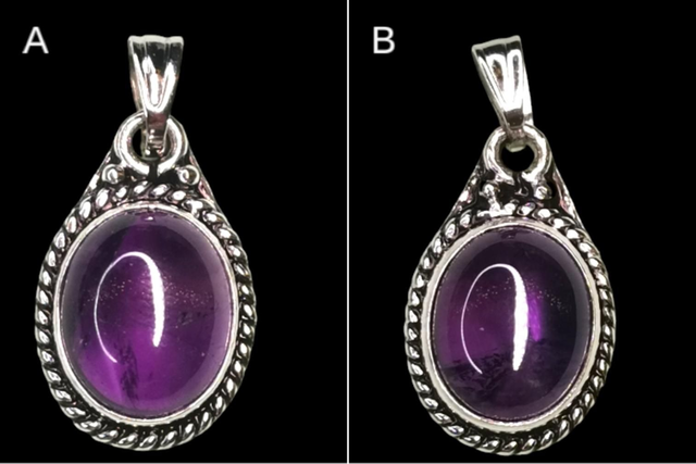 Pendentif mini améthyste 