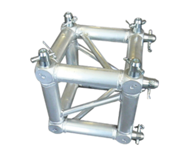 X4K-30 ExpoTruss Boxcorner inkl. Konussatz f. 2 Abgänge (M12)