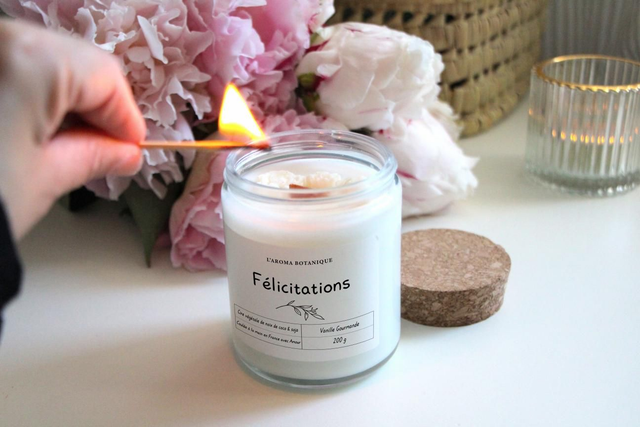 La Bougie Signature à personnaliser 