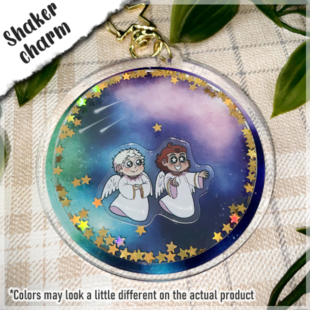 'Space' shaker charm