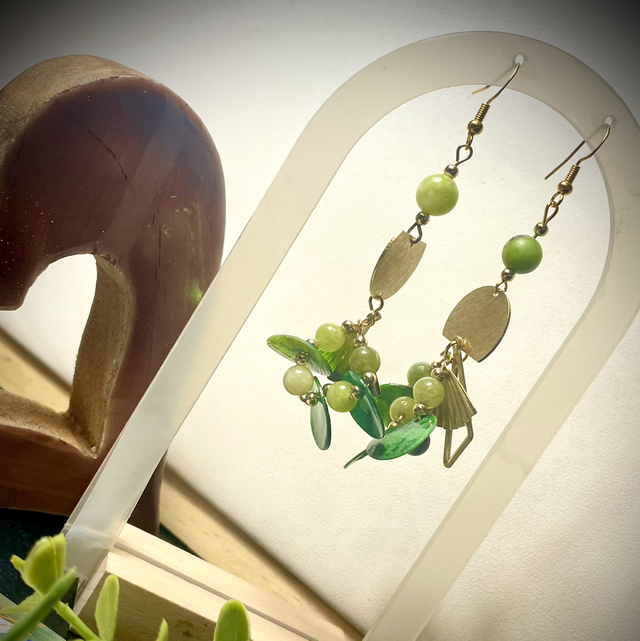 Boucles RIO Chrysoprase 