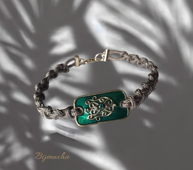 Bracelet -Gris Filigrane-