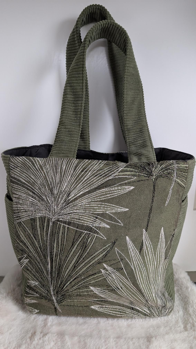 Sac cabas &quot;feuilles urbaines&quot; 