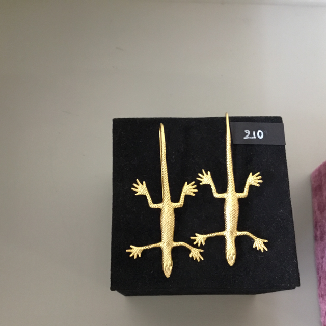 Lagartija earrings