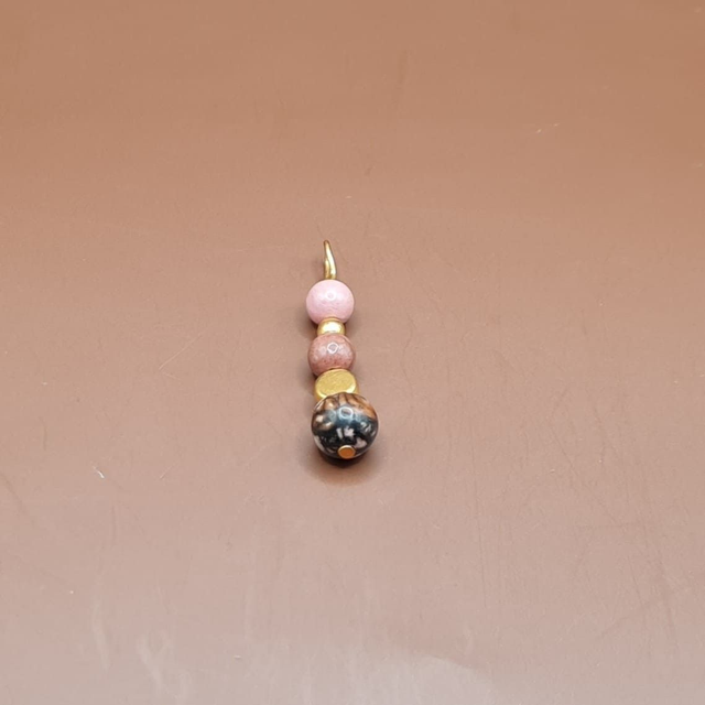 Pendentif Rhodonite