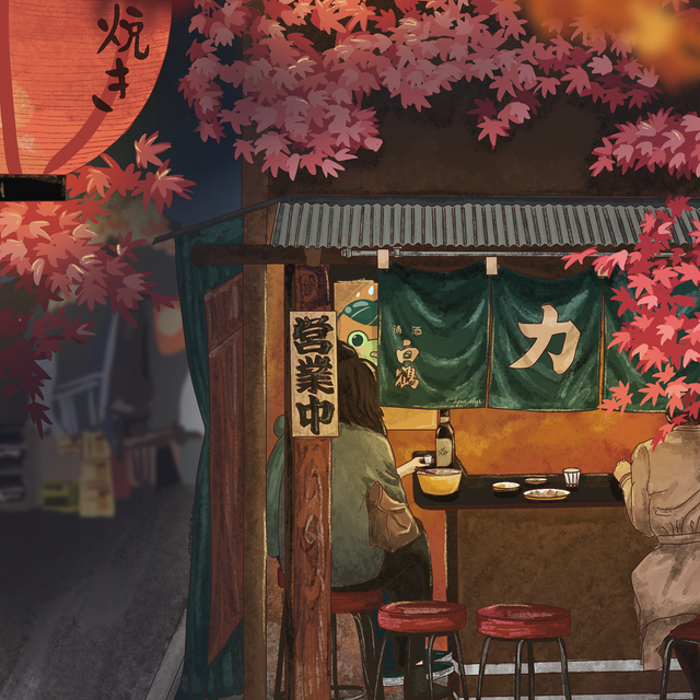 Ramen shop - affiche A5