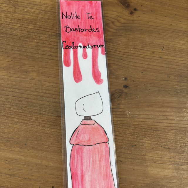 Handmaid bookmark