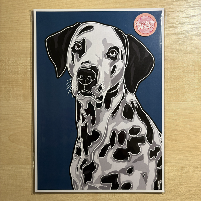 Moonbeam Magic Dalmation Print