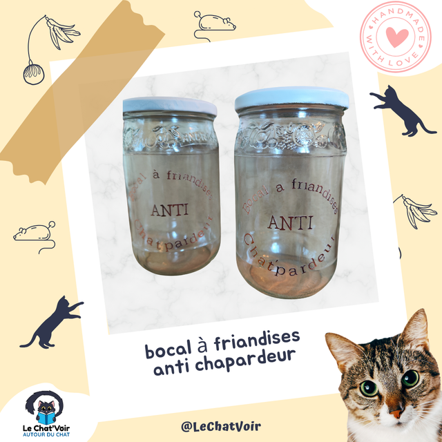 Bocal anti chat'pardeur
