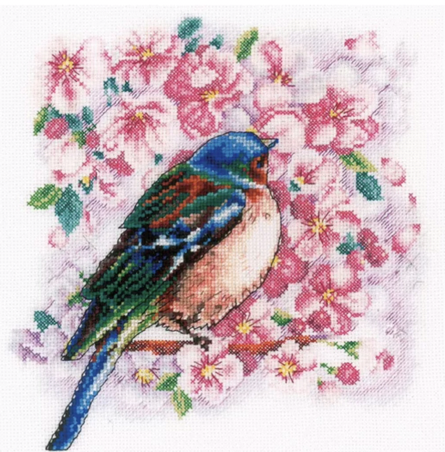 Vervaco Bird Between Blossom by Vervaco