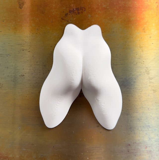 Male Buttocks - Magnet