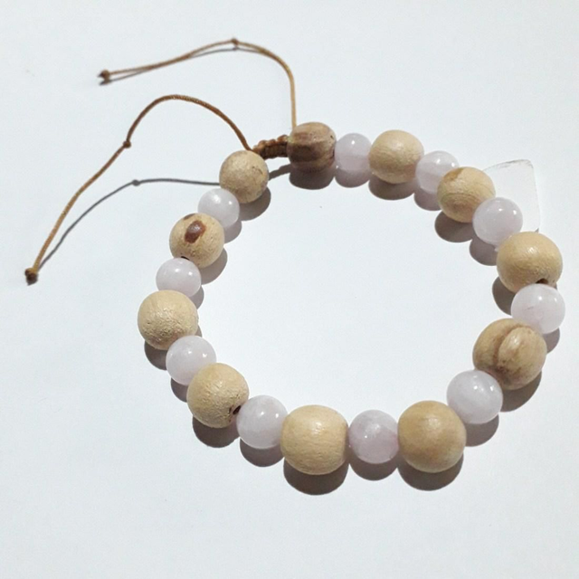 Kunzite Palo Santo Bracelet
