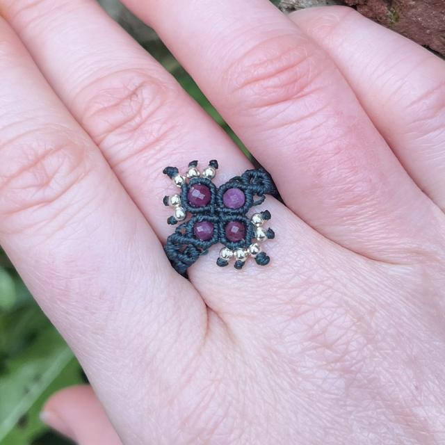 Bague « Pléioné » Rubis (T.54-55)