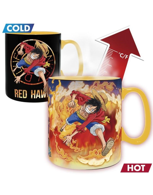 One Piece: Luffy & Sabo Heat Change Mug