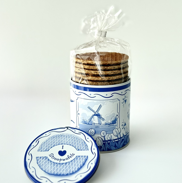 Stroopwafels incl. “I love Stroopwafel” bewaarblik