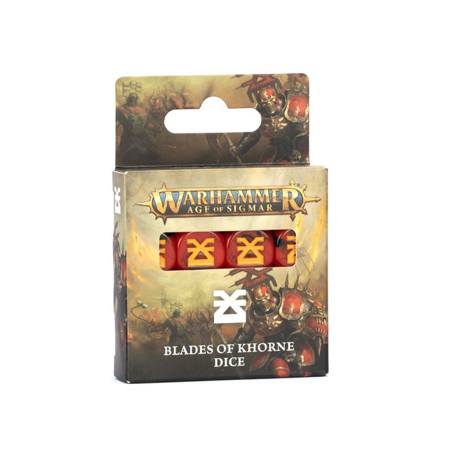Blades of Khorne Dice - PRE-ORDER