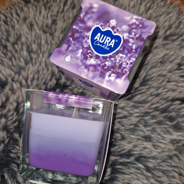 ✨️BOUGIE ARC EN CIEL PARFUM LAVANDE