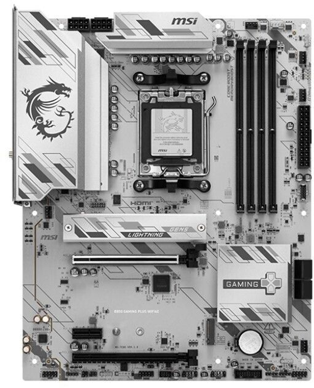 02.2.0115 – Scheda Madre MSI B850 GAMING PLUS WIFI6E – ATX mid‑range nera con WiFi 6E per Ryzen 7000/8000/9000