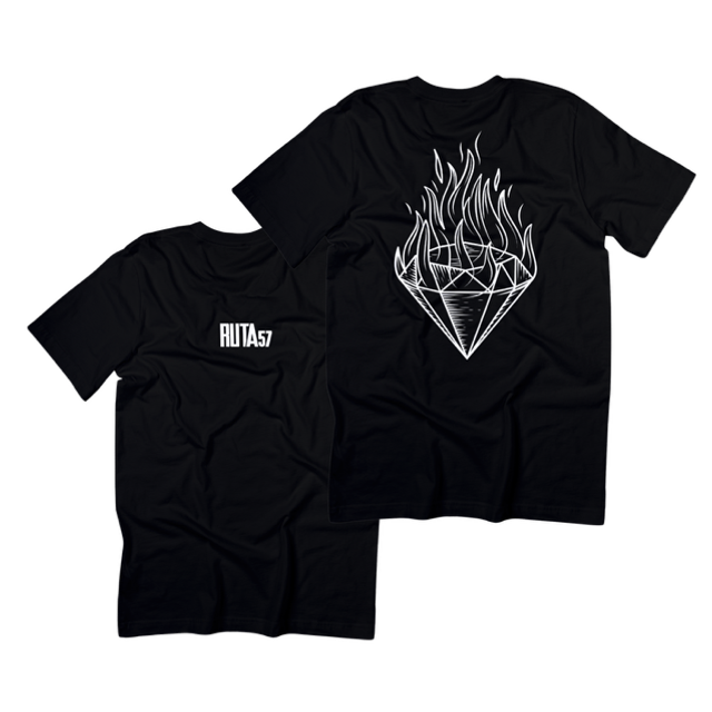 Camiseta Diamante Negra