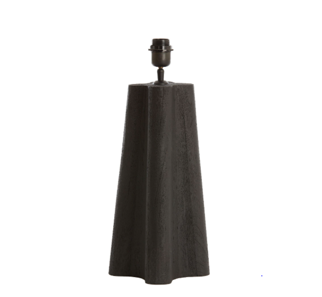 black table lamp + shade