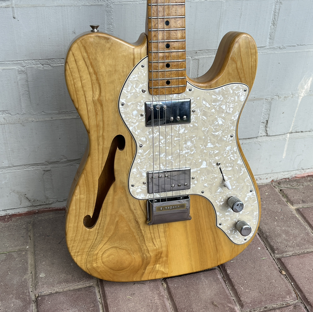 1974 Greco / Fender JAPAN Telecaster Thinline ORDER MADE (Birdseye Maple Fretboard) + ORIGINAL CASE 