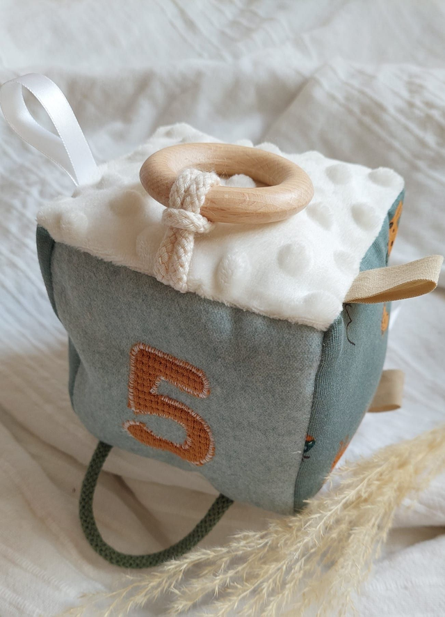 Cube d&#039;éveil menthe