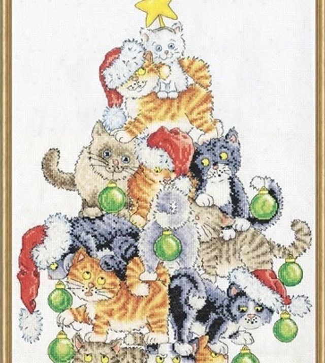 Design Works Crafts Christmas Cat Tree Design Works Crafts Kit