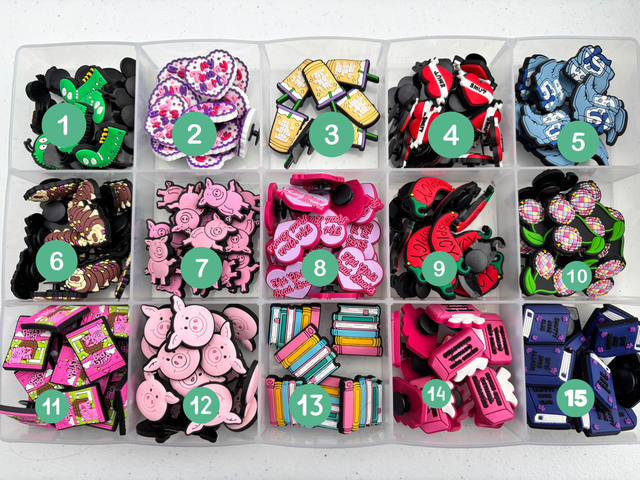 Reading and Food Charms