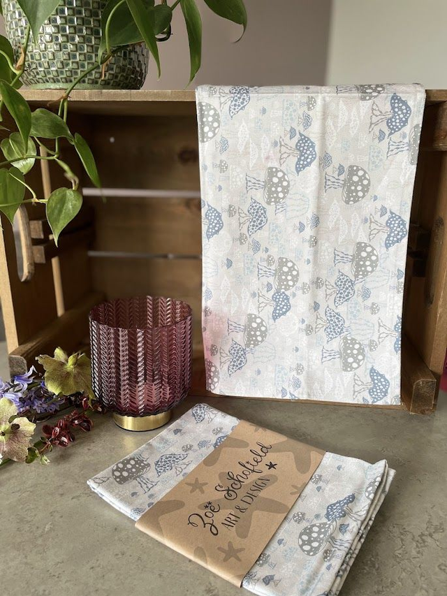 Tea Towel  - Fungi Forest