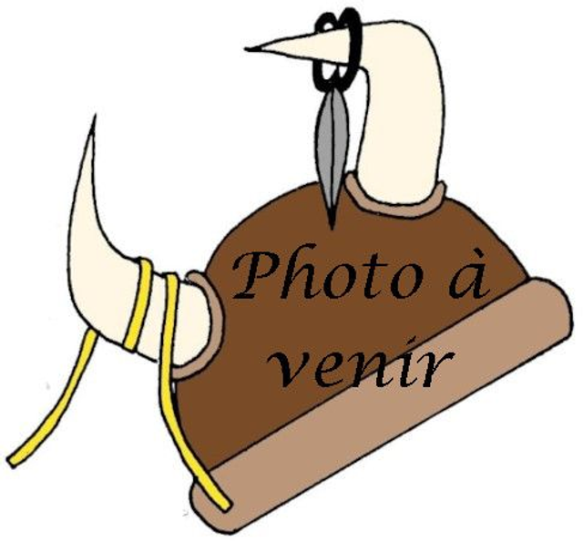 Tunique médiévale inspiration viking en lin bordeaux à galon