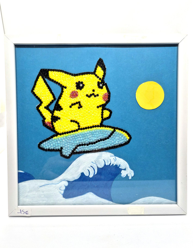 Cadre Diamond painting - Pokemon- Pikachu 2