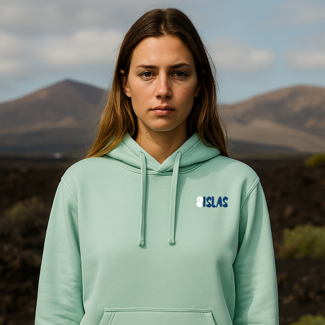 Sudadera 8 islas aguamarina