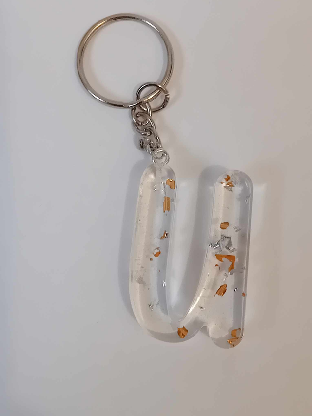 Porte clef lettre U 