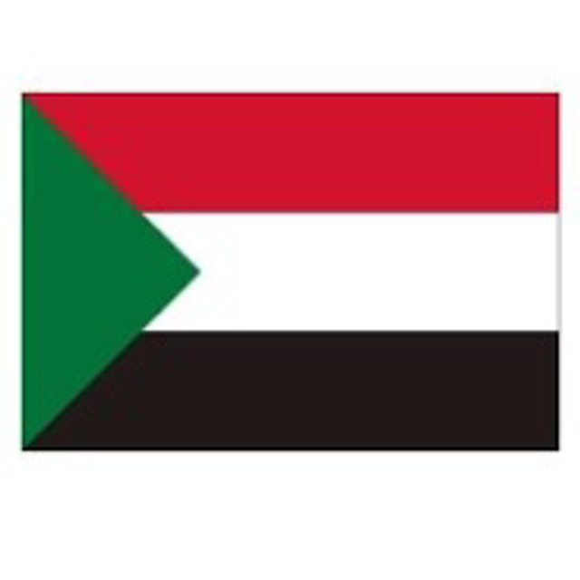 Grand drapeau SOUDAN 90X150cm