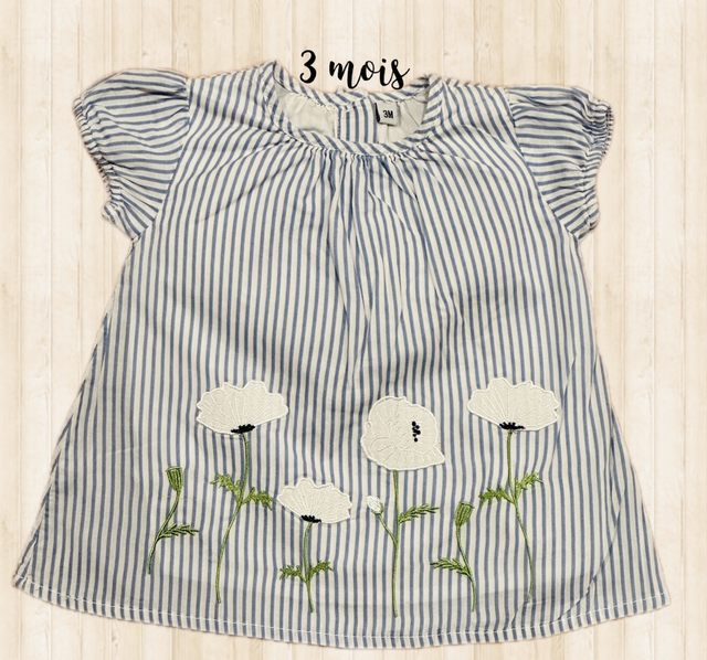 Robe d’été, 3 mois 