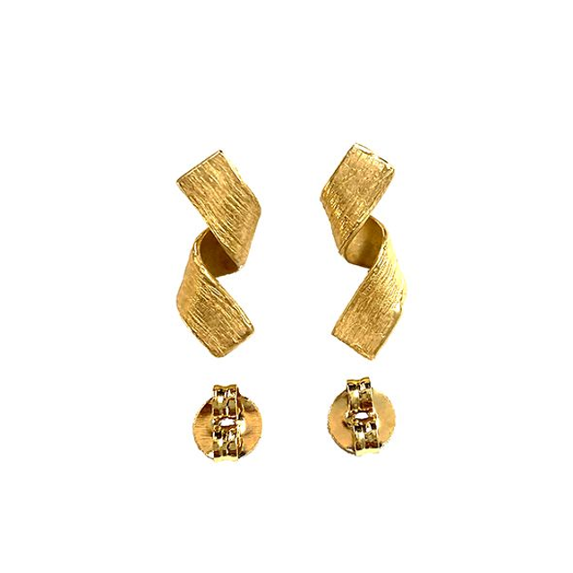 Orecchini riccio di corteccia di Betulla 