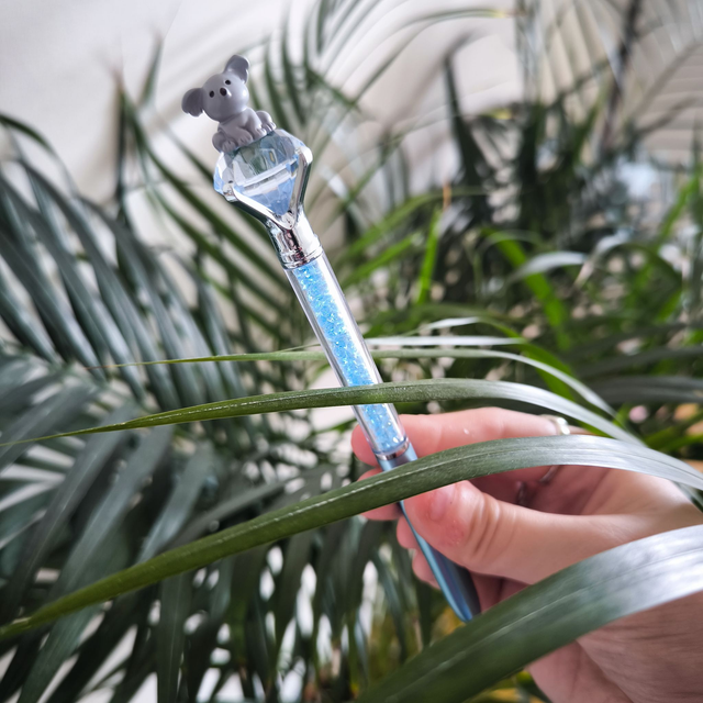 Stylo baguette magique - Koala (bleu)