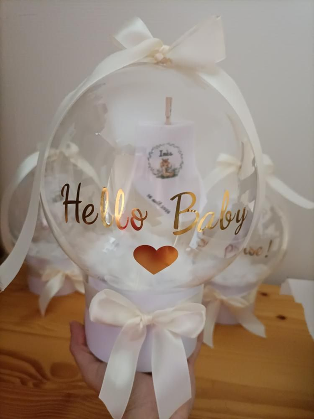 Ballon Bulle cadeau &quot;Naissance&quot; 