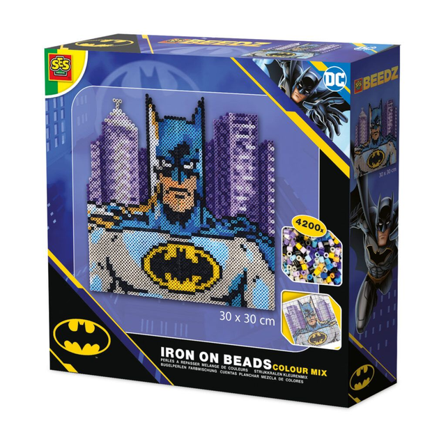 SES Creative DC Comics – Batman strijkkralen kleurenmix