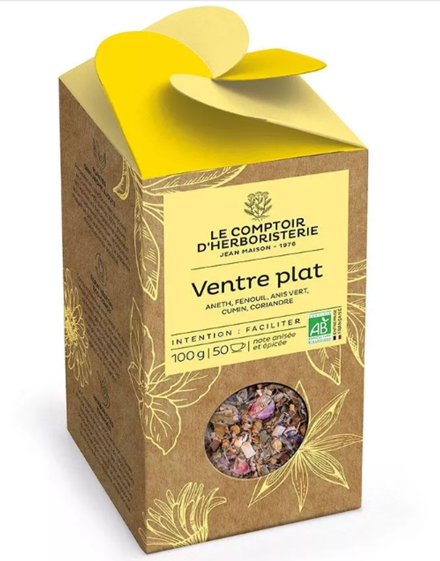 Tisane ventre plat bio 100g