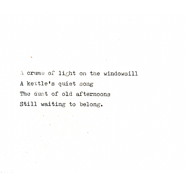 Daily Poem No. 3