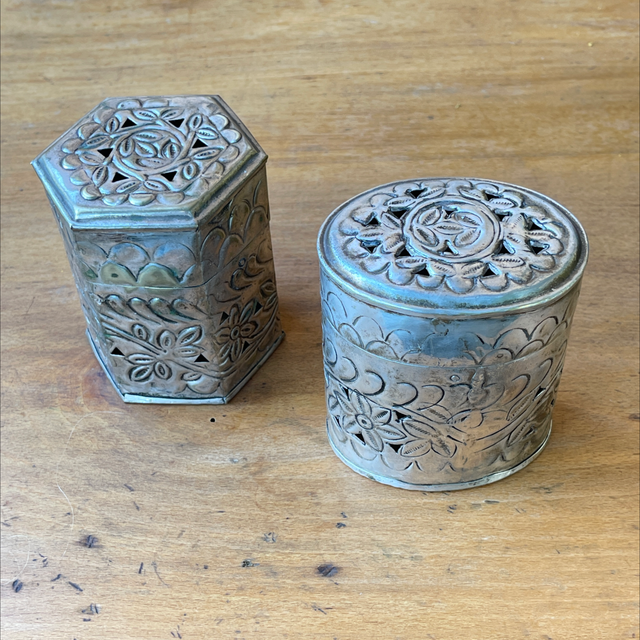 Antike Schatulle Potpouri 