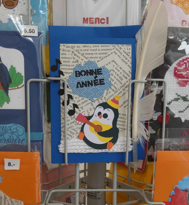 Une bonne année en musique avec ce pingouin