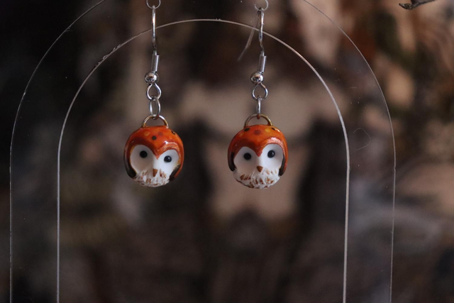 Boucles d’oreilles Minervienne n°2