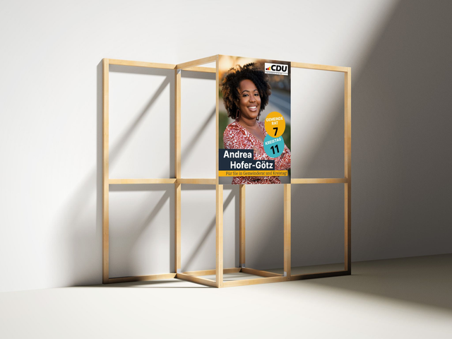 Plakate DIN-A1 Hohlkammerplatte