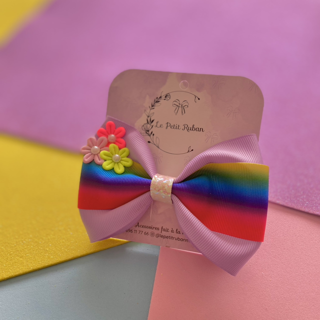 Barrette multicolore 🌈