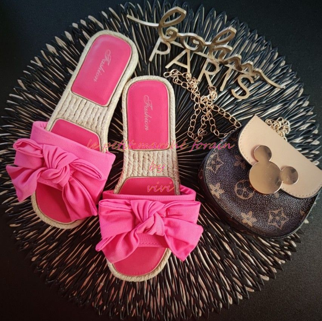 Claquettes St Tropez Fuchsia 30-35